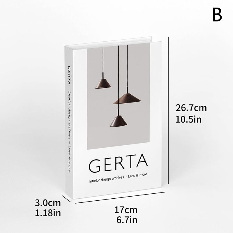 Fake Books Ornament Shooting Props Simple Decorative Book Coffee Table Decoration Bookshelf Decor