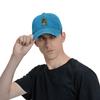 Gothic Vampire Halloween Haunted Mansion Baseball Caps Snapback Washed Denim Hats Casquette Streetwear Baseball Cowboy Hat