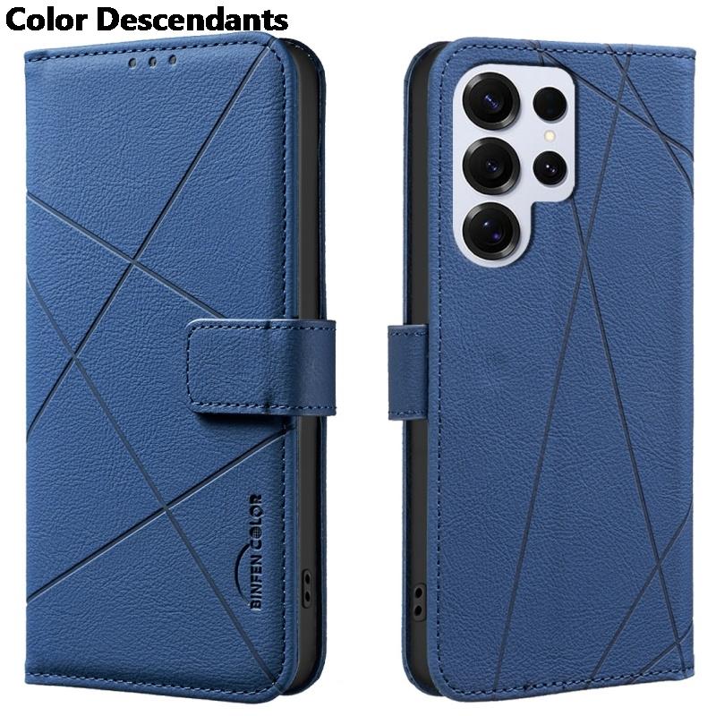 Luxury Wallet Magnetic Flip With Card Leather Phone Case for Samsung Galaxy S25 Edge S24 Ultra S23 Plus S22 S21 FE M23 M13 Cover