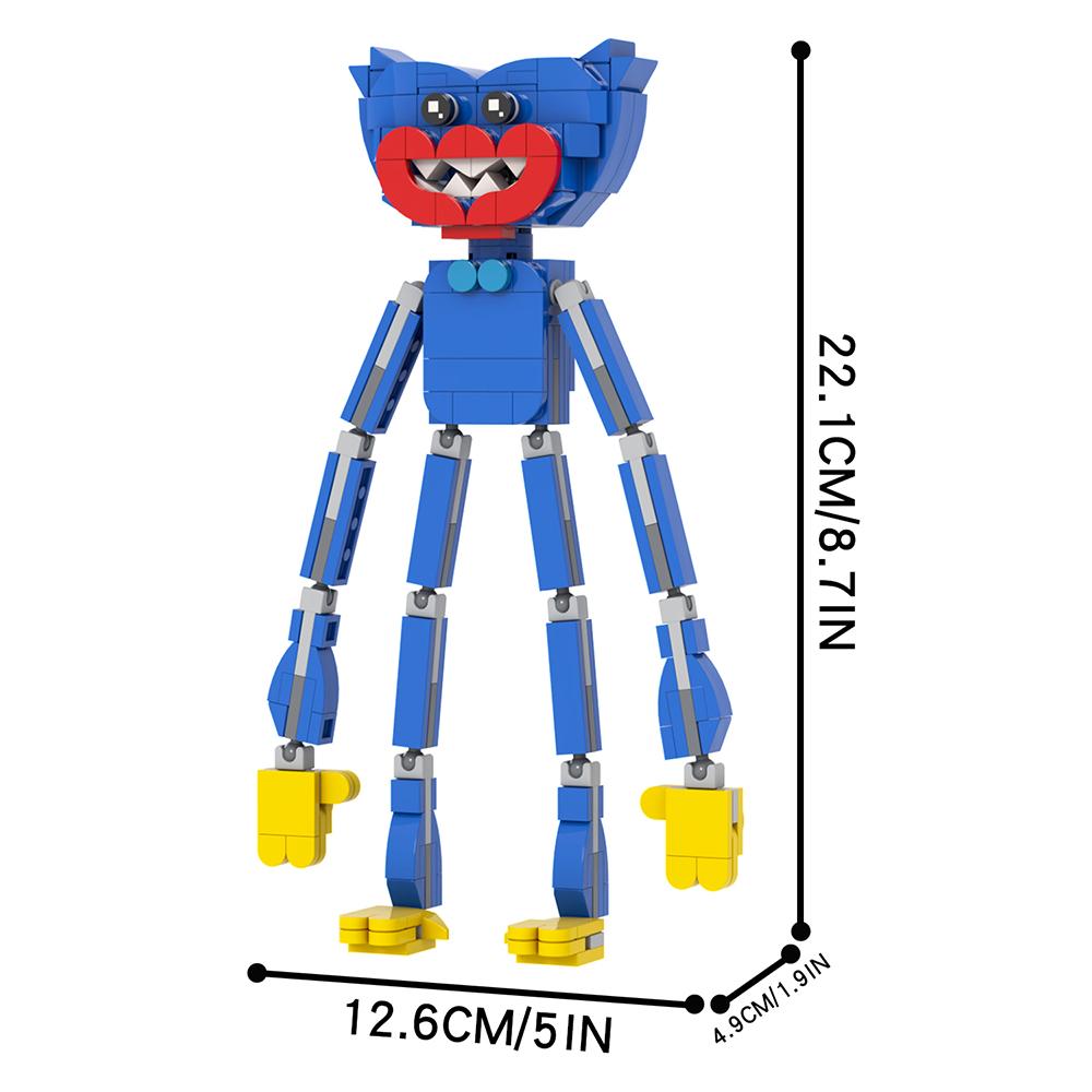 20CM 7KS MOOXI Různé herní postavy Poppy DIY Diorama Sestavitelná modelová sada Pro dospělé Stavebnice Dětské hračky MOC Kostky Dárky