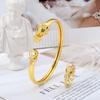 Specially Designed for K Crystal Zircon Leopard Bracelet Light Luxury Leopard Print Fashion
