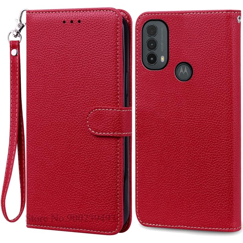 E20 E30 E40 Pouzdro Pro Motorola E20 Pouzdro Peněženka Kožený Vyklápěcí Kryt Pro Motorola Moto E40 E30 E20 Pouzdro Vyklápěcí Knižní Kryt Fundas