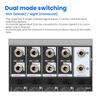 8 Channel Multifunctional USB Audio Mixer Portable Sound Mixer Professional Home Use Dual Microphone Inputs Sound Mixer