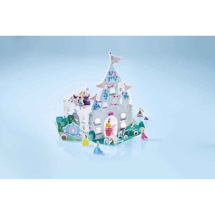 TOTUM kit créatif Disney Princesse Crée et décore ton château de Princesse