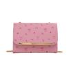 This year, the popular small fresh cherry printed small square bag women's 2025 summer new versatile foreign style shoulder bag messenger bag