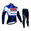 Men's Cycling Clothes Men's Quick-drying Fleece Cycling Clothes Bicycle New 2026 autumn breathable cycling suit