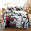 3D Print Anime Fullmetal Alchemist Bedding Set Bedroom Soft Modern Bedspreads Comefortable Duvet Cover Quilt Cover Pillowcase