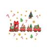 Christmas Door Stickers Train DIY Holiday Decoration Stickers
