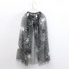 Bat Kids Mesh Cloak Spider Web Cosplay Bridal Costume Retro Halloween Tulle Cape  Children