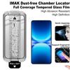 For iQOO 15T 5G Glass IMAK Dust-free Cabin Full-screen Tempered Glass Film Supports Fingerprint Unlock