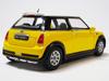 Kinsmart Mini Cooper S Yellow scale diecast model car KT5059 1/28