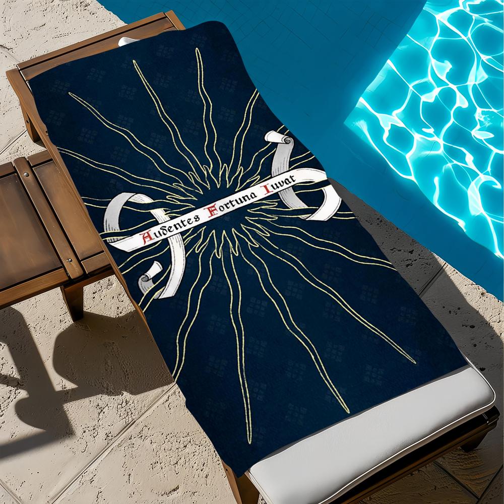 

K-king-dom GAME D-deliverance II Towel Beach Quick Dry Soft Pool Towels Gift for Travel Gym Shower Camping sports W40*H60(CM)