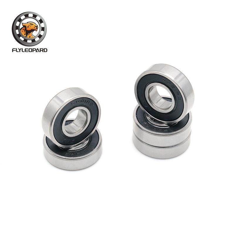 In-stock 6900 2RS Thin-walled Deep Groove Ball Bearing, 10x22x6, High-speed Motor Bearing with Blue Rubber Seal.