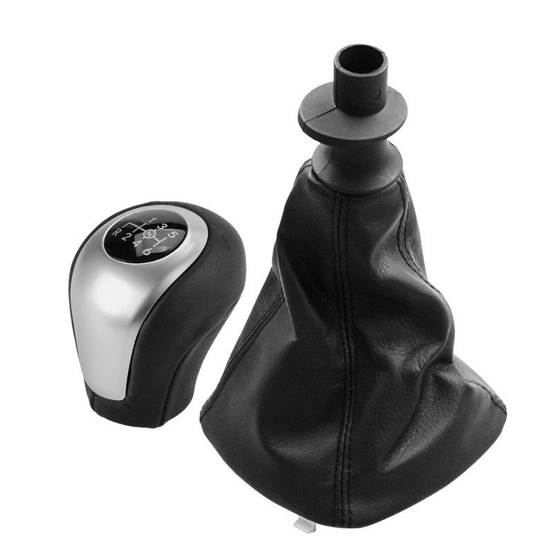 Gear Shift Knob Shifter Handle PU Leather 6 Speed Manual Gaitor Boot Fit for Mercedes Benz W447 Vito 2017 2018