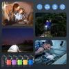 Bright Outdoor Flashlight Keychain Long Battery Life Pocket Emergency Lamp  Camping