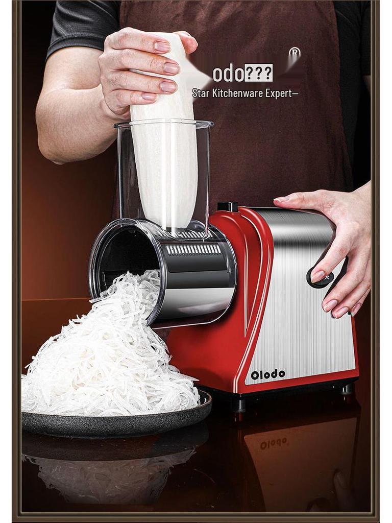 Ouleduo Elektrický kráječ zeleniny, Multifunkční kráječ, Strouhač & Mlýnek