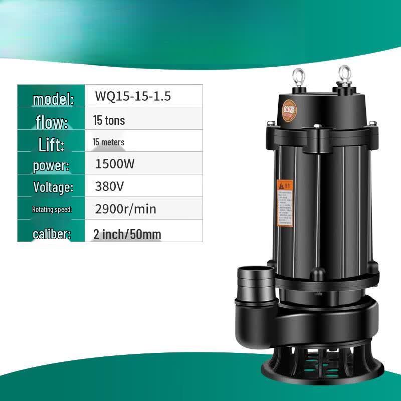 Ri Qiang Three-Phase Submersible Sewage Pump