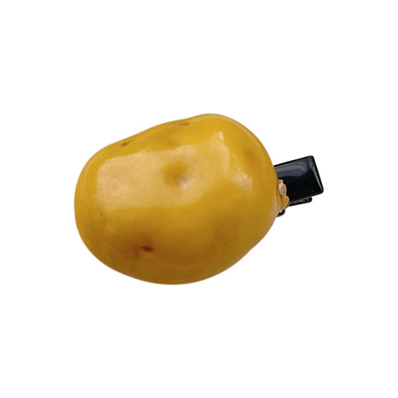Simulated Fruit And Vegetable Hair Clip Bangs Hair Clip Cute Broken Hair Small Clip Hair Accessories For Girls Hair Styling Tool