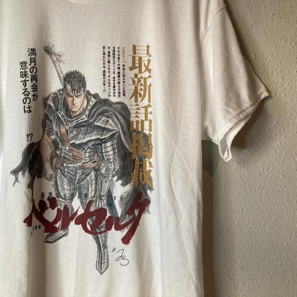 

BERSERK GUTS MANGA ANIME UNISEX t shirt - GILDAN - high quality print Unisex T-Shirt XXXL