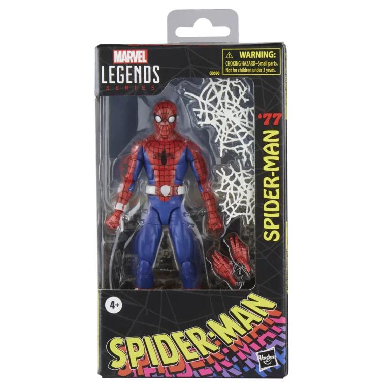 

Genuine Marvel Legends Spider-Man Series Inch Collectible Action Figure With Web Accessory Holiday Gift TV 1977 6 Poseable Articulated Scale Detailed