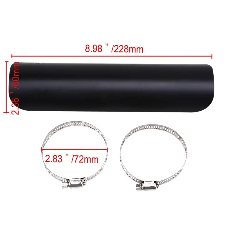 Universal Motorcycle Exhaust Pipe Heat Shield Cover Muffler Protector Guard Moto Accessories Fit For Harley Honda Yamaha Custom