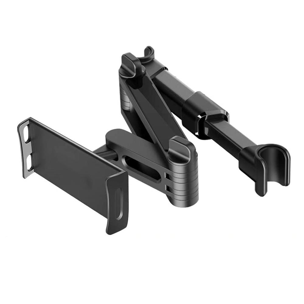 

Гибкая вращающаяся на 360 градусов подушка для iPad в машину держатель мобильного телефона подставка для планшета подголовник заднего сиденья кронштейн 4-11 дюймов чёрный