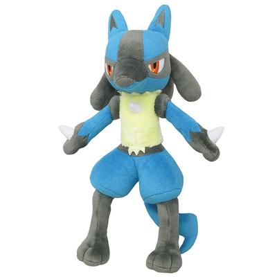 Brinquedo de pelúcia Pokemon S Coleção Pokemon All Star Presente de aniversário e natal pz-sanei001 (Lucário)