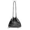 Silver travel backpack women's 2025 new high-end shoulder bag large-capacity commuter bucket bag multi-purpose backpack
