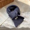 Scarf women's winter high-end sense new light luxury Angela red knitted scarf scarf