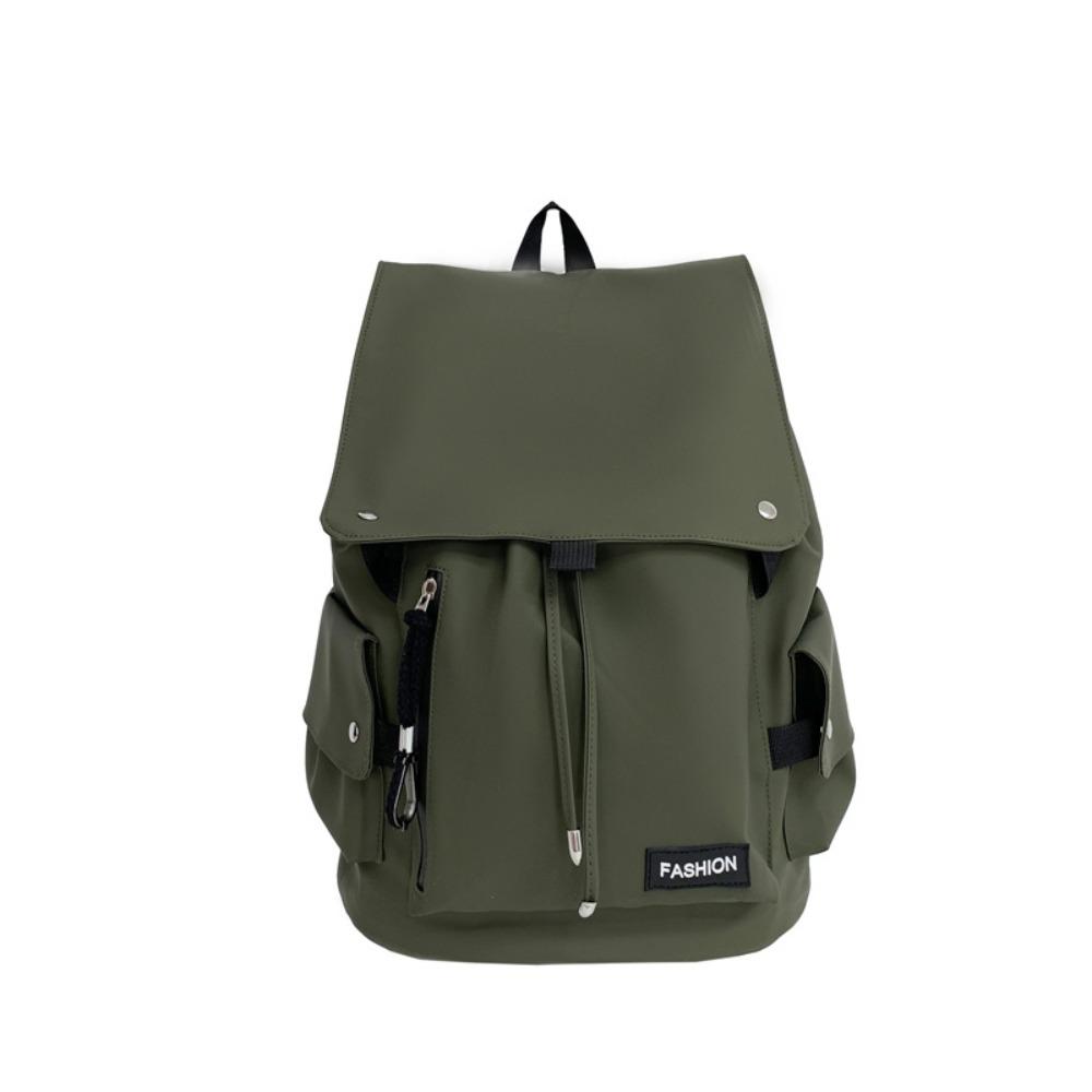 

Waterproof Men s Shoulder Bag Multi Pocket Outdoor Storage Bag Business Backpack Mountaineering зелёный