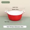 Diruien Melamine Double-Handle Noodle & Soup Bowl