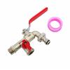 AW Tools Brass Double Lever Tap