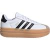 Adidas VL Court Bold J White Black Beige Kids Sneakers Cloud-White Core-Black Wonder-Beige JP5074