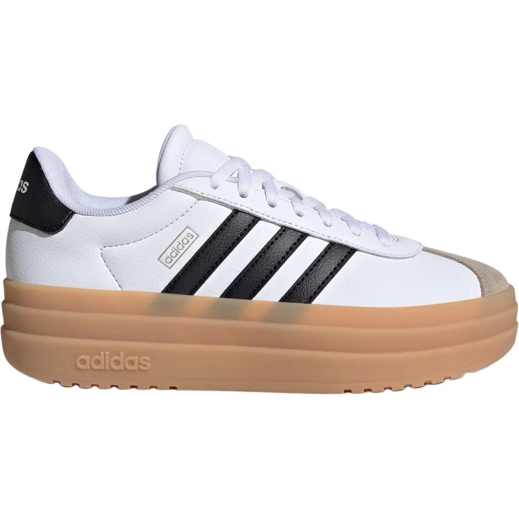 Adidas VL Court Bold J White Black Beige Kids Sneakers Cloud-White Core-Black Wonder-Beige JP5074