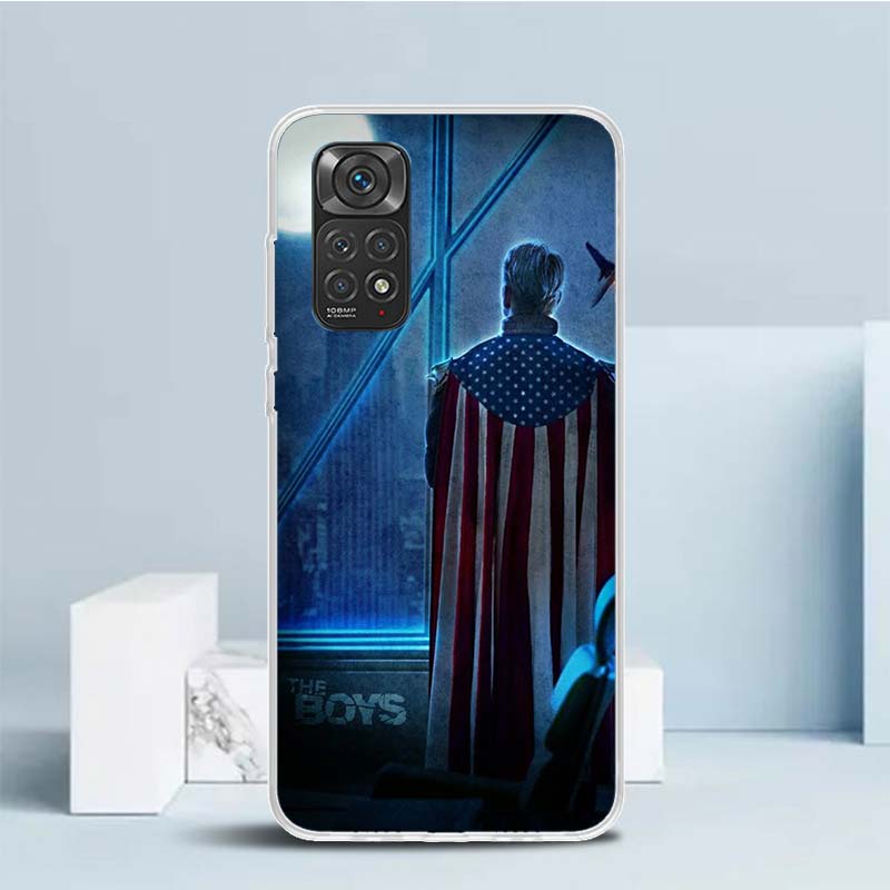 The Boys Homelander TV Soft Cover for Xiaomi Redmi Note 15 14 13 12 Pro Plus Phone Case 14S 11S 11T 11E 10S 10 4G Pattern Shell
