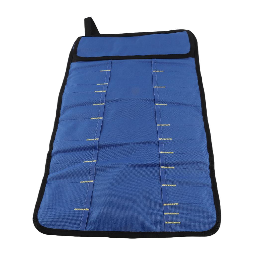 Chef Tool Roll Bag Oxford Cloth Portable Fork Tool Case Holder Pouch with Handle for Culinary Traveling