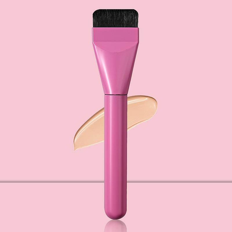 

5Pcs Makeup Ultra-Thin Brush Set Foundation Eyebrow Eyeliner Brush Traceless Velvet Powder Soft Puff Flat Head Beauty Tool onesize