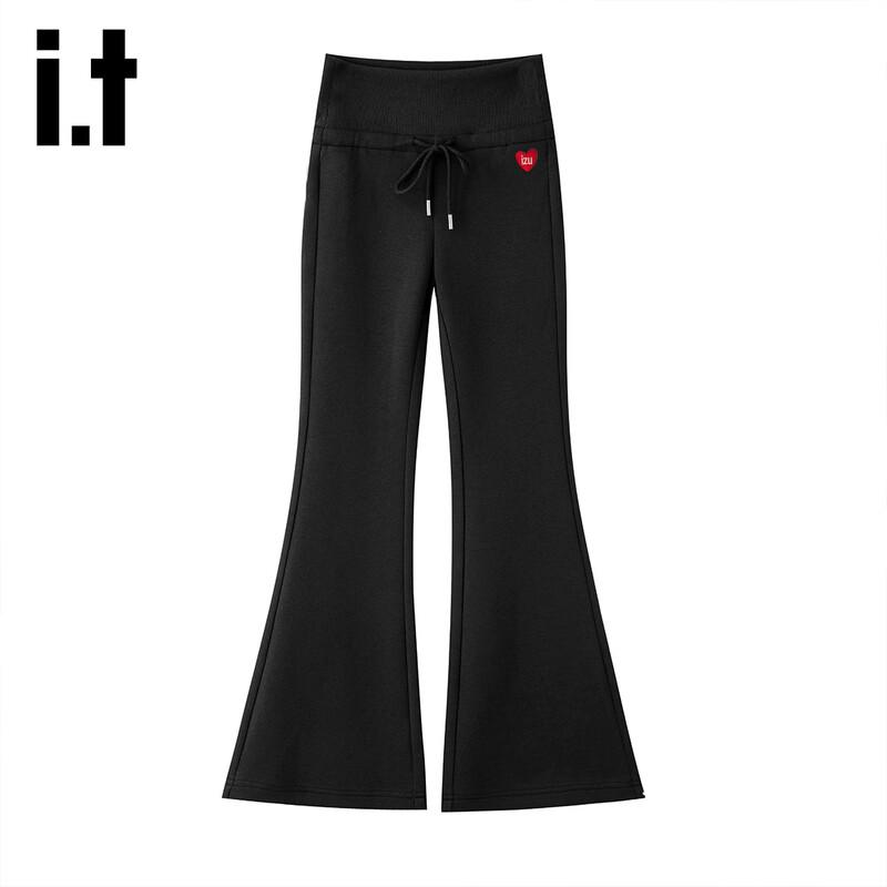 Izzue It Women s Slim-Fit High-Waist Flare Pants L
