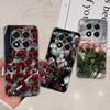 For Xiaomi Redmi Note 14 14Pro Case Coque Soft Silicone Back Cover Flower Butterfly Love Heart Clear Funda Redmi Note14 Pro Capa