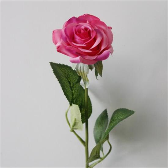 Latex Flower 1 Head Latex Touch Rose Flowers Wedding Home Design Bouquet Decor