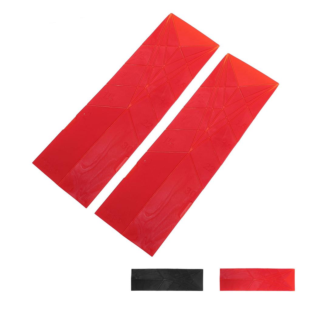 2 BUC Linguri de Măsurat Plate 3 în 1 Poligon Pliabil Instrument Lingură Gadget de Bucătărie Pliabil Multifuncțional