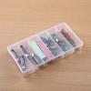 6 Grids Compartment Plastic Storage Box Practical Toolbox Transparent Pp Boxes Bead Jewelry Case Display Organizer Container