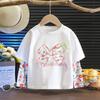 Summer T-shirt for Baby Girls Summer Clothes Ice Sleeves Sunscreen Top Children's Summer Clothes