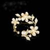 New Alloy Brooch High-end Niche Women's Peony High-end Pin Coat Suit High-end Versatile Brooch