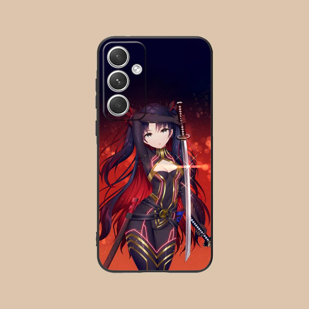Anime Fate Stay Rin Phone Case for Samsung Galaxy S26 S25 S24 S23 S22 S21 S20 Note20 Plus FE Ultra Colorful Cover Luxury Pretty