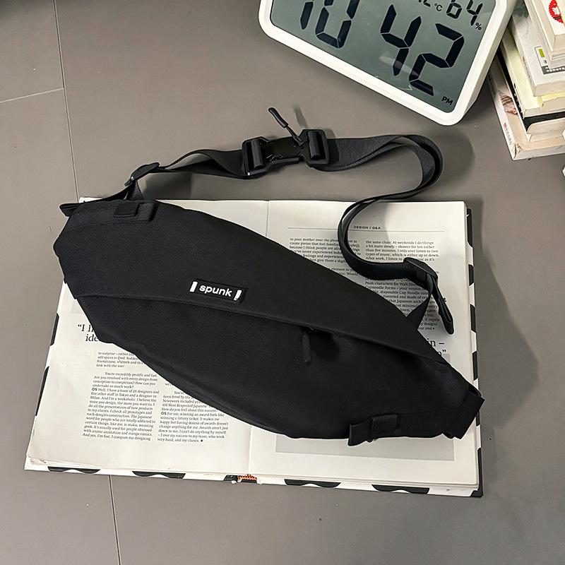 Sports Satchel Men'S Trendy Brand Outdoor Riding Small Backpack Men'S Lightweight Going Out Portable Mobile Phone Small Satchel Trendy Breast Bag