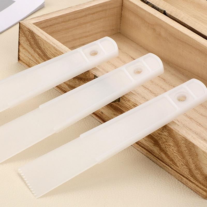 10Pcs Leather Adhesive Applicator Tool Leather Adhesive Scraper Leather Glues Scraping Spreader for Belt Bag Wallet