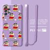 Case for Samsung Galaxy A51 A34 A13 A14 A24 A11 A12 A22 A52 A35 A15 A16 A36 A26 Phone Cover Crayon Cartoon Shin-chan