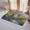 Anime Frieren: Beyond Journey's End Floor Mat Eco  Flannel Doormat Non Slip Odorless Indoor Floor Rug Soft Short Plush Home Mat
