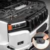 Car Engine Cover Cabin Protection Plate Cover Black Accessories 2pcs For Toyota Land Cruiser Prado J250 LC250 2024 2025
